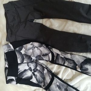 CALIA by Carrie Underwood Black and Gray Leggings